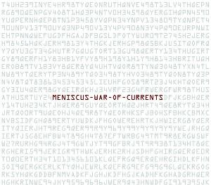 Meniscus - War Of Currents CD (album) cover