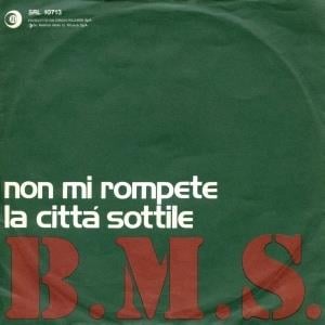 Banco Del Mutuo Soccorso Non Mi Rompete album cover