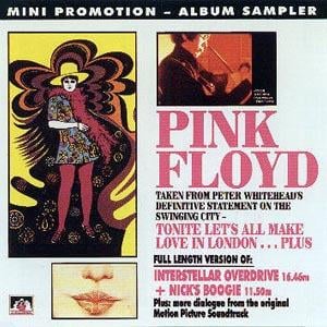 Pink Floyd Tonite Let's All Make Love In London album cover
