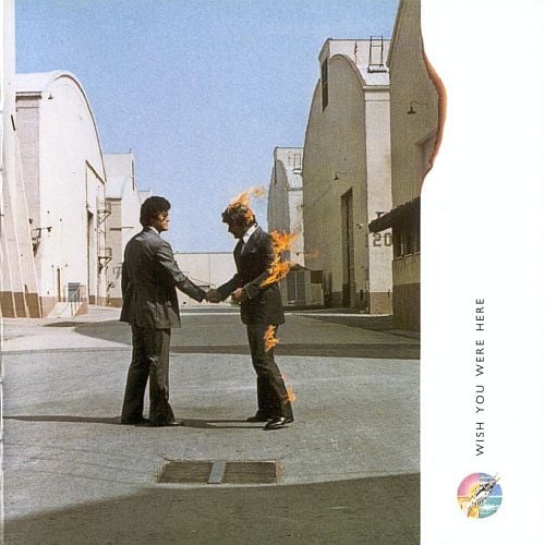 Pink Floyd Wish You Were Here album cover