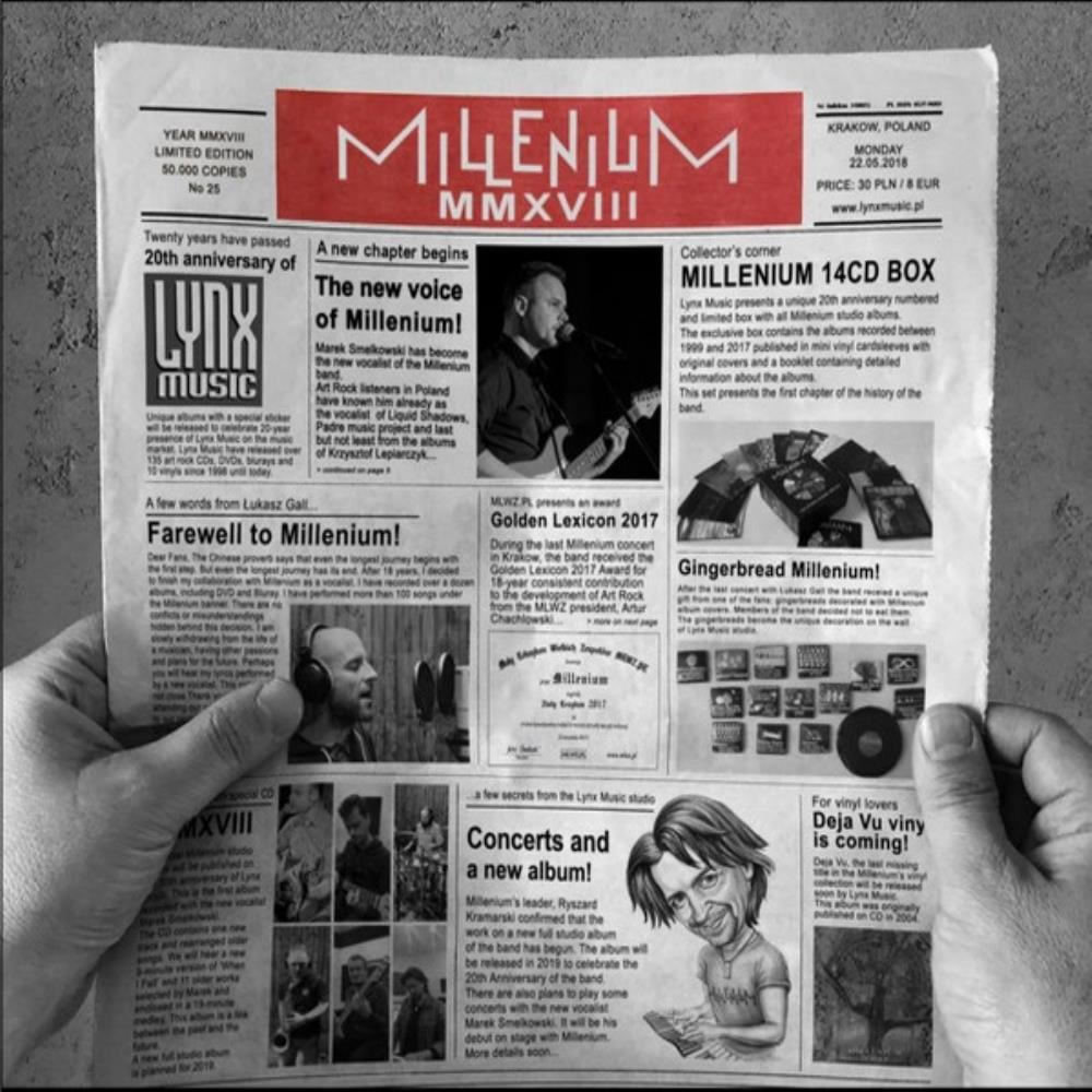 Millenium - MMXVIII CD (album) cover