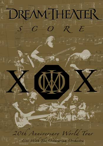 Dream Theater - Dream Theater - Score: 20th Anniversary World Tour Live with the Octavarium Orchestra CD (album) cover