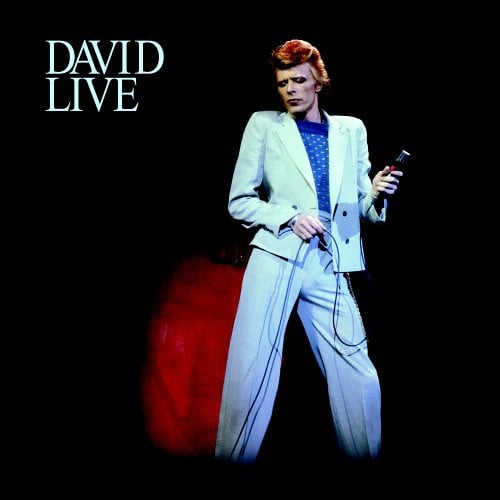 David Bowie David Live album cover