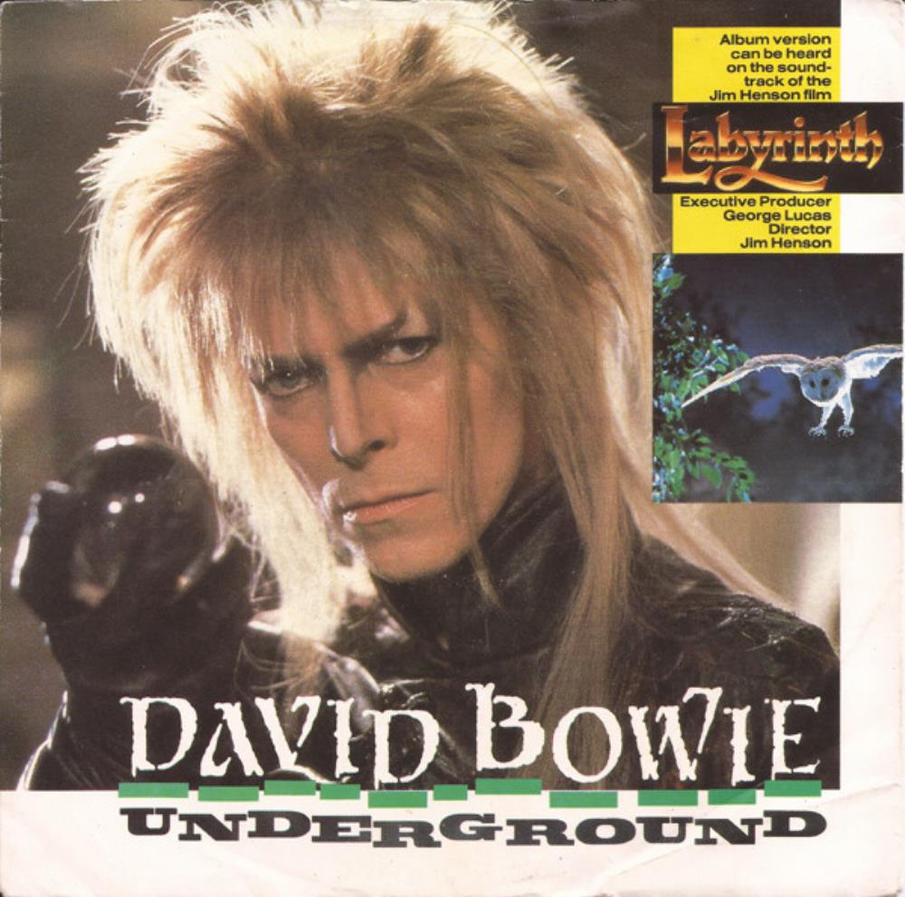 David Bowie Underground album cover