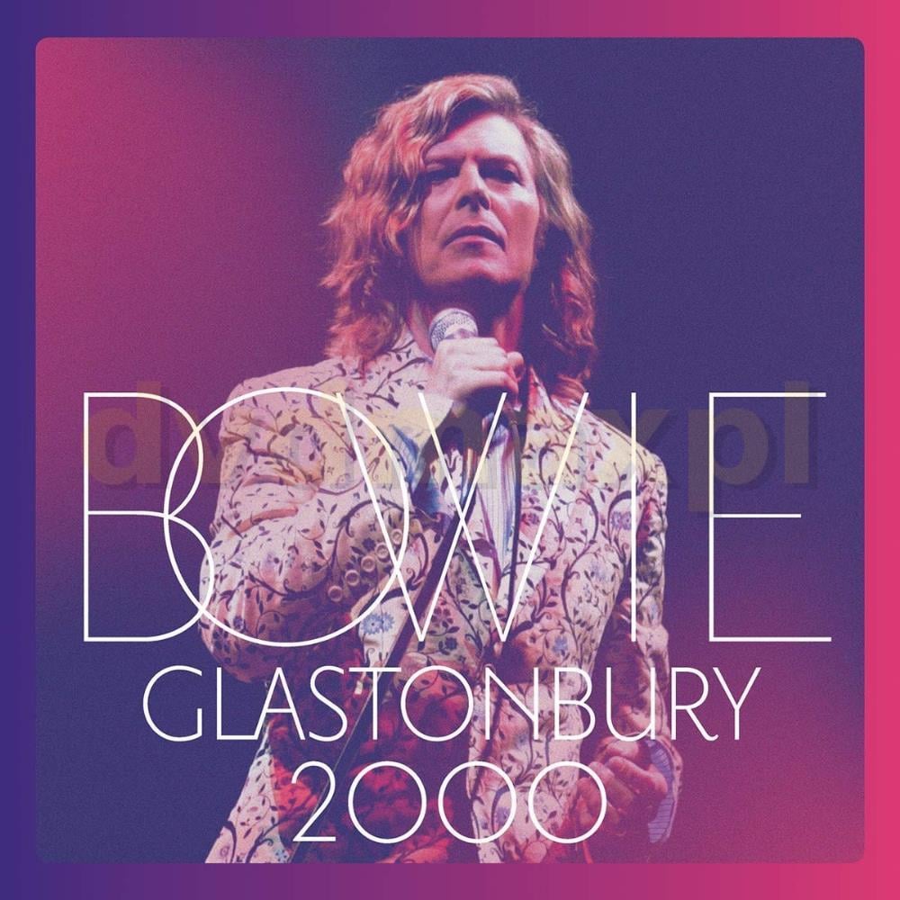 David Bowie Glastonbury 2000 album cover