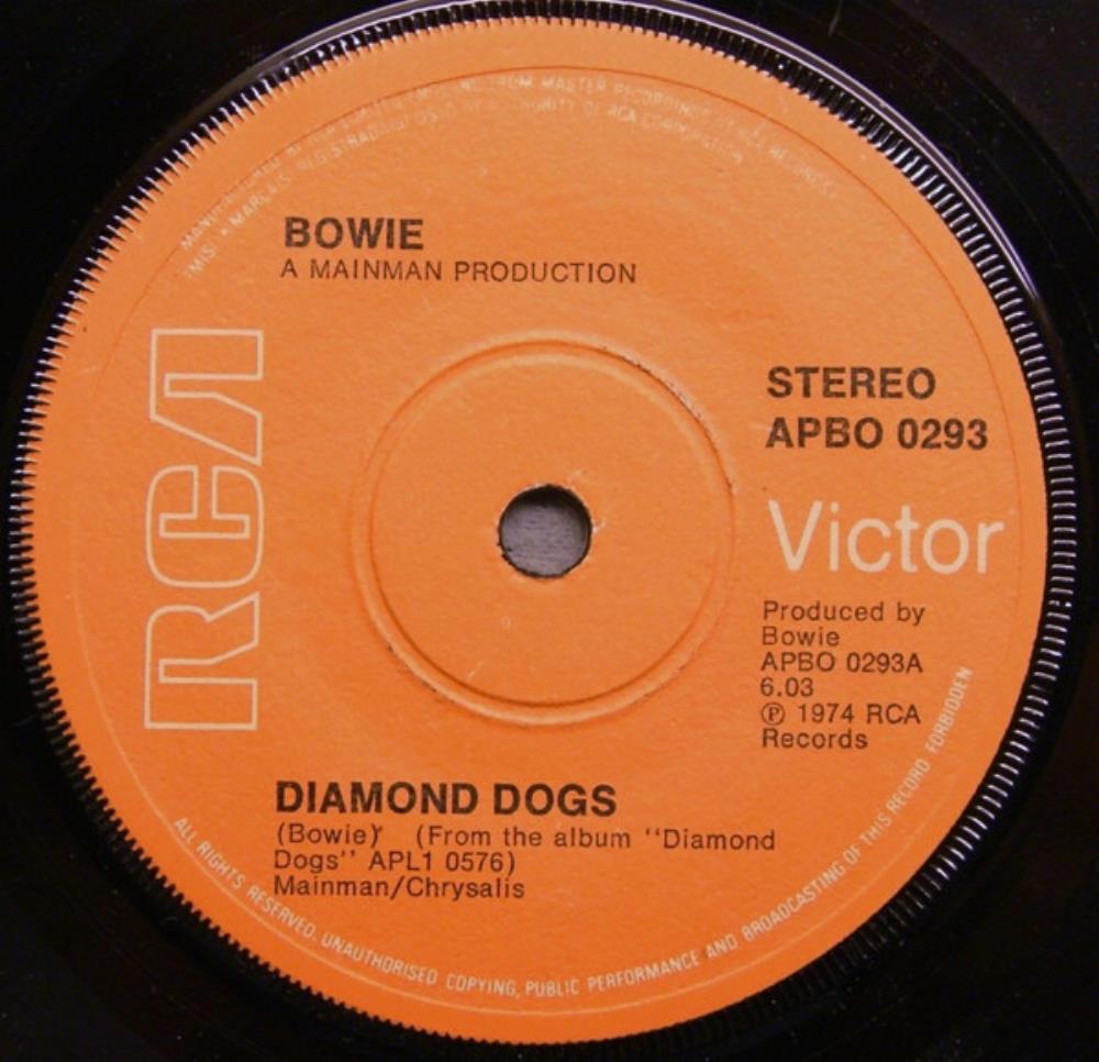 David Bowie Diamond Dogs album cover