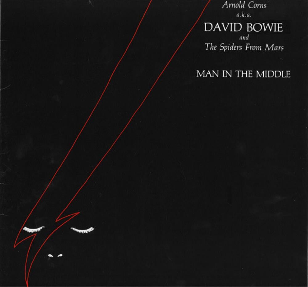 David Bowie Man in the Middle (Arnold Corns A.K.A. David Bowie and The Spiders from Mars) album cover