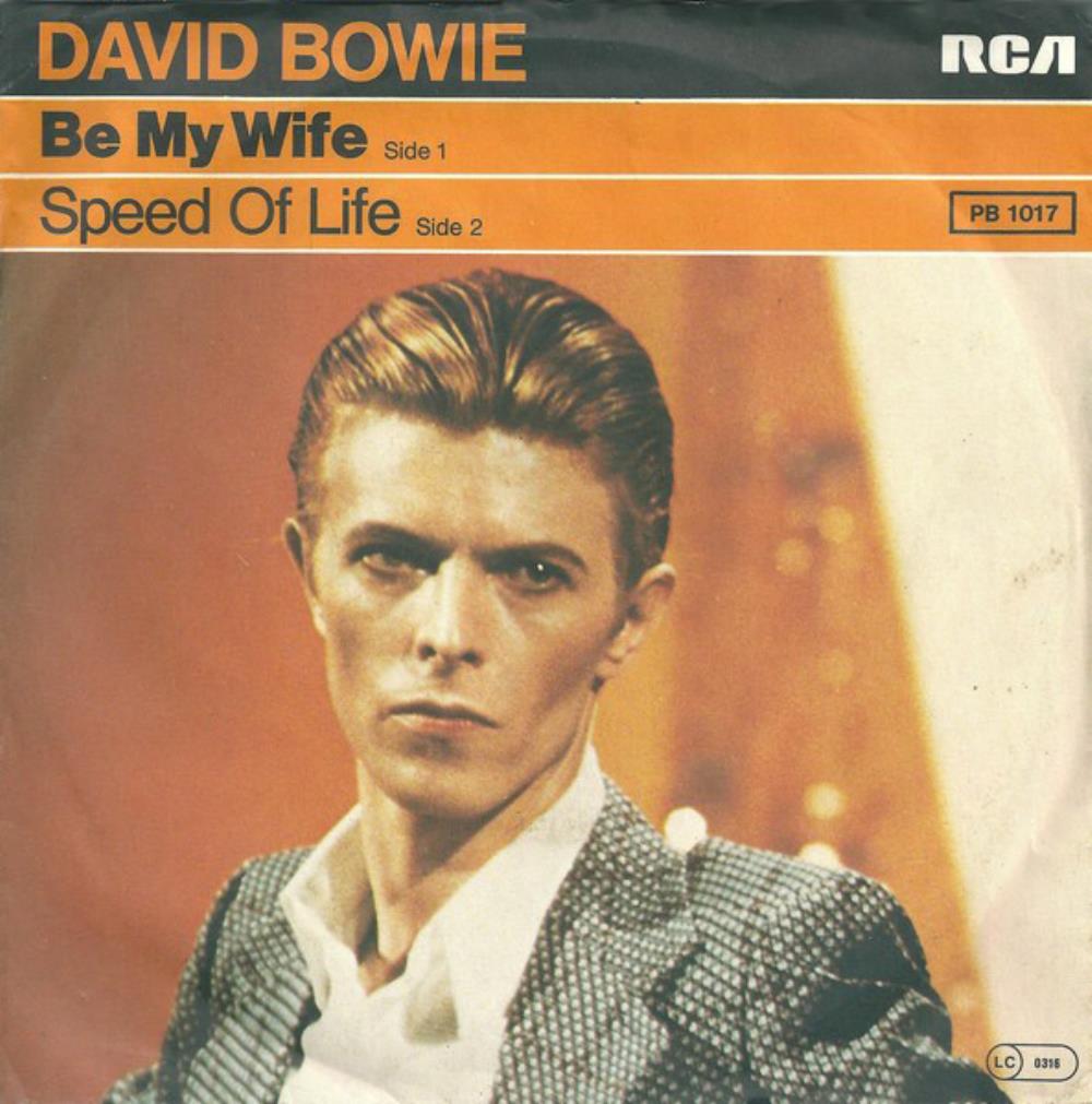 David Bowie Be My Wife album cover