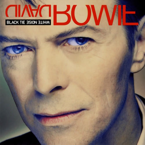 David Bowie Black Tie White Noise album cover