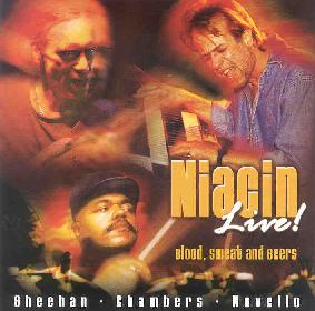 Niacin - Niacin Live! Blood, Sweat and Beers  CD (album) cover