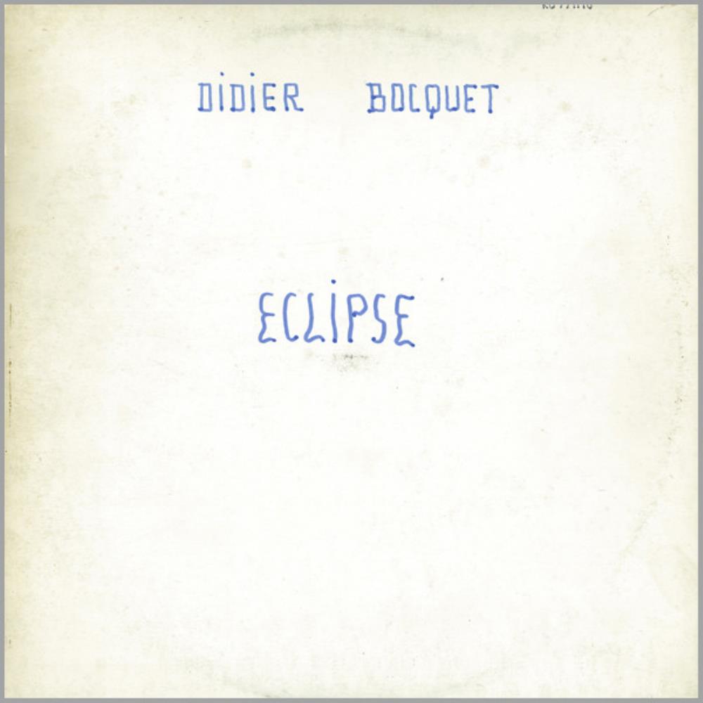 Didier Bocquet - Eclipse CD (album) cover