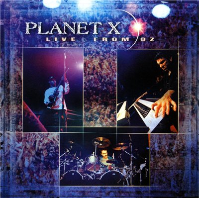Planet X Live from Oz album cover