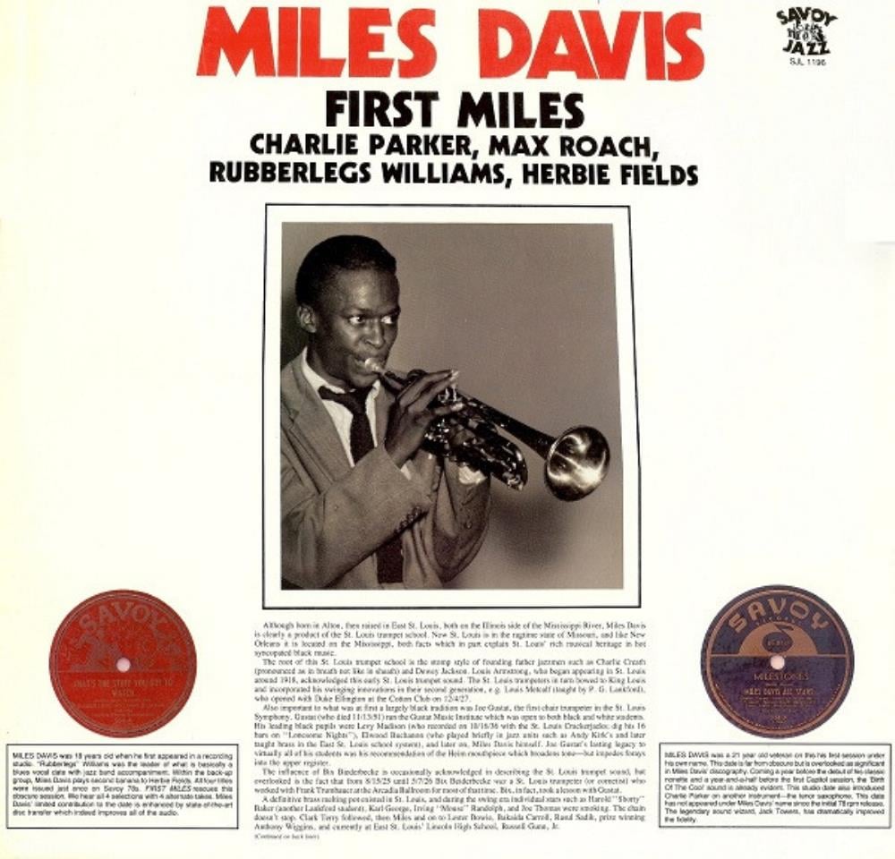 Miles Davis - First Miles CD (album) cover