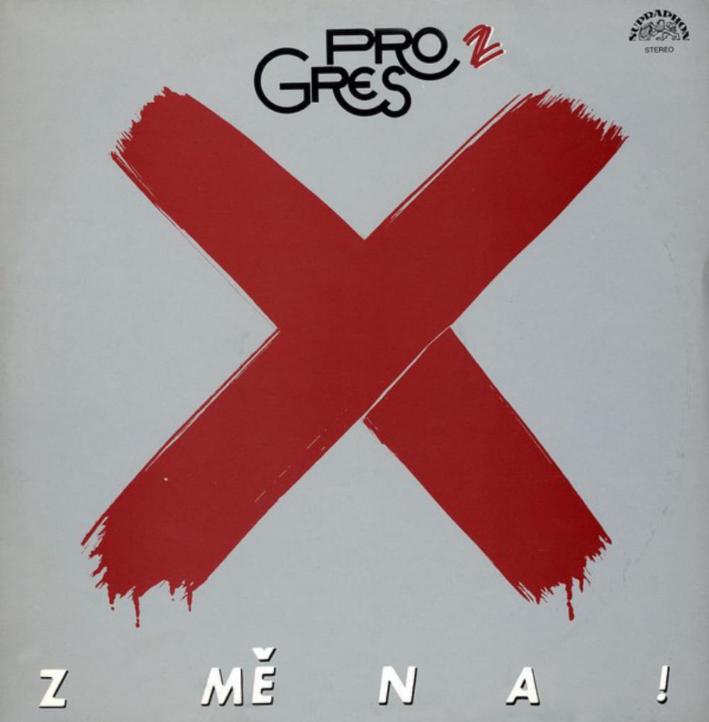 Progres 2 - Změna ! CD (album) cover