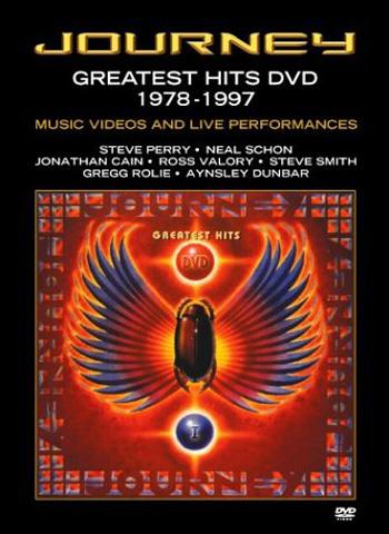 Journey Greatest Hits DVD 1978-1997 album cover