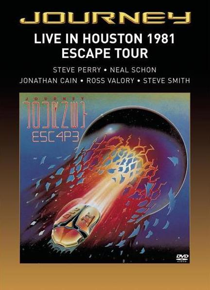 Journey - Live in Houston 1981: Escape Tour CD (album) cover