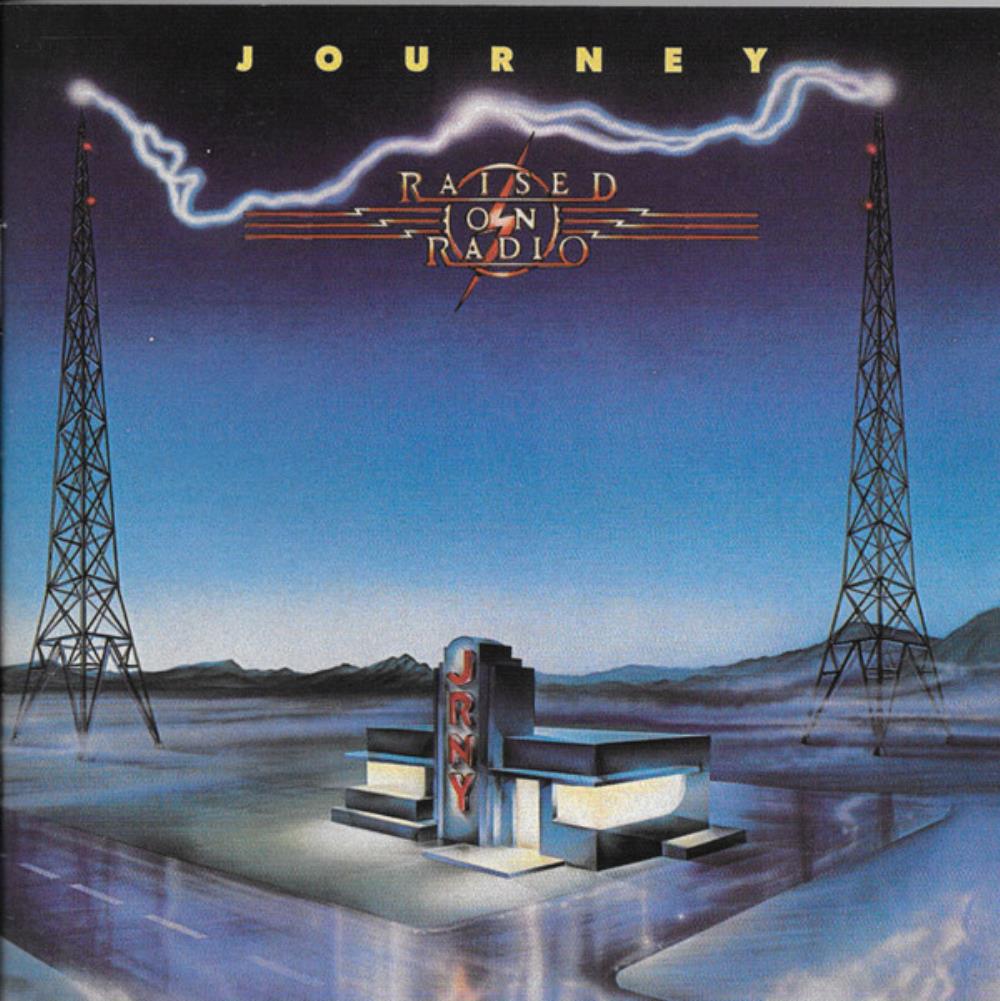 Journey - Raised On Radio CD (album) cover