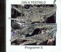 Din A Testbild - Programm 5 Sample Attack CD (album) cover