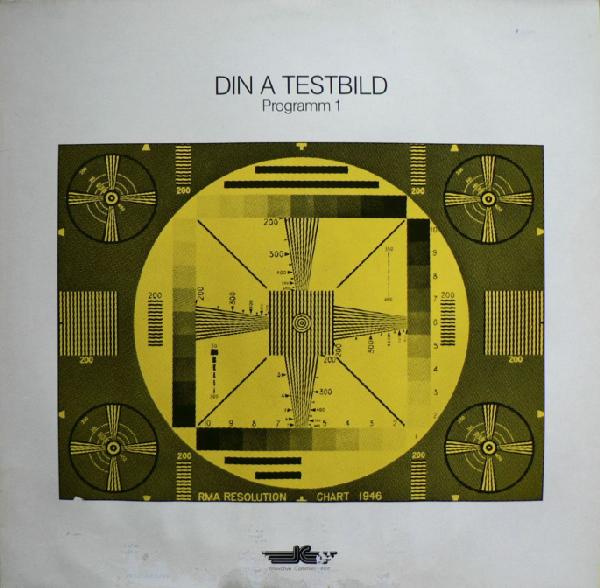 Din A Testbild - Programm 1 CD (album) cover