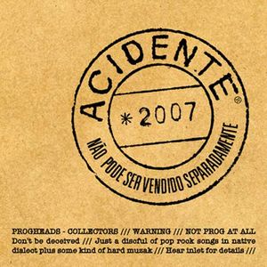 Acidente No Pode Ser Vendido Separadamente album cover
