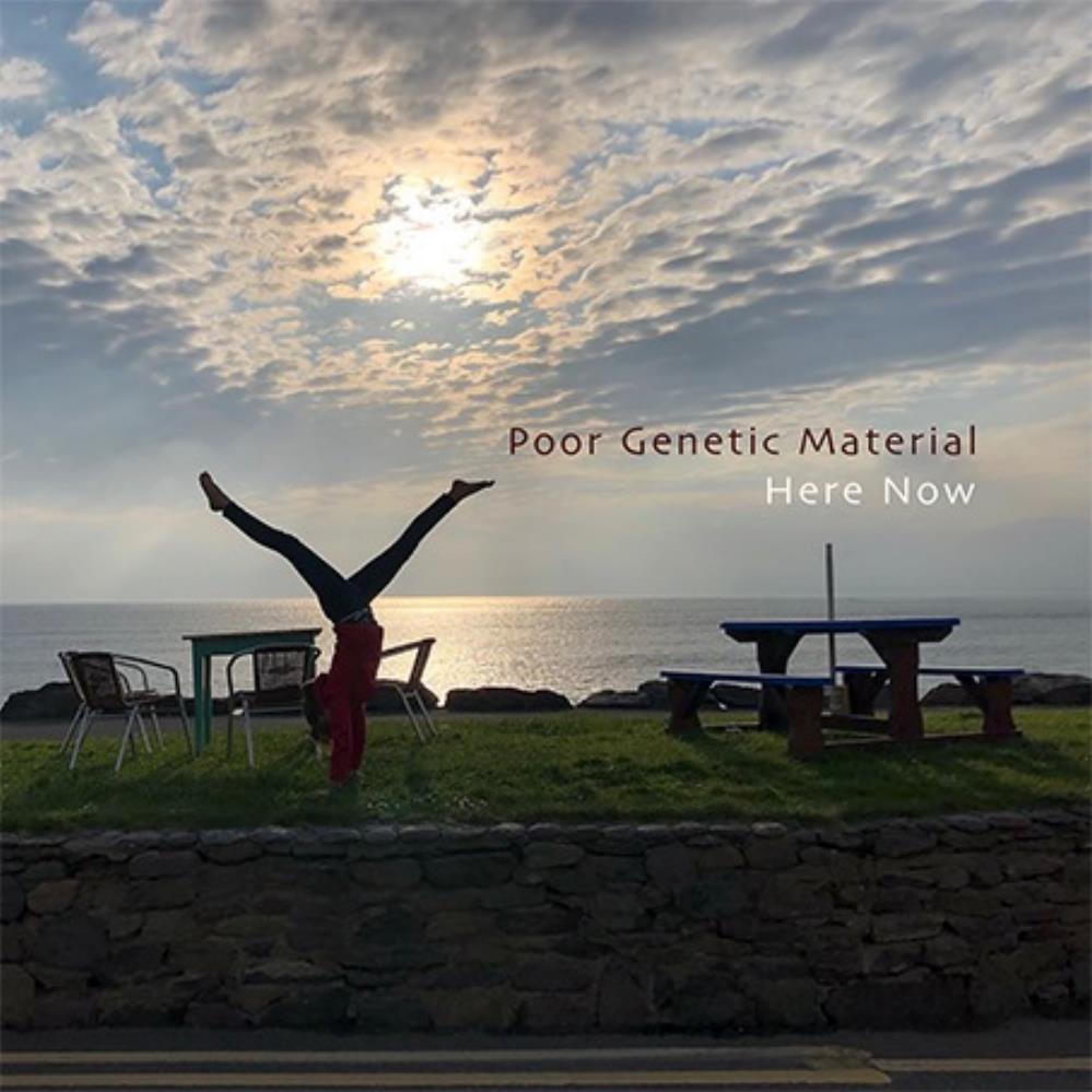 Poor Genetic Material - Here Now CD (album) cover