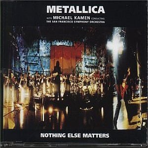 Metallica - Nothing Else Matters (S&M version) CD (album) cover