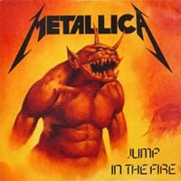 Metallica Jump in the Fire album cover