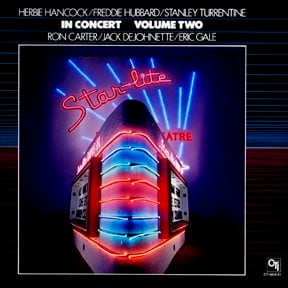 Herbie Hancock In Concert, Vol. 2 (with Stanley Turrentine, Freddie Hubbard, Jack DeJohnette, Ron Carter and Eric Gale) album cover