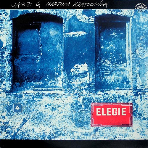 Jazz Q - Elegie (as Jazz Q Martina Kratochvila) CD (album) cover