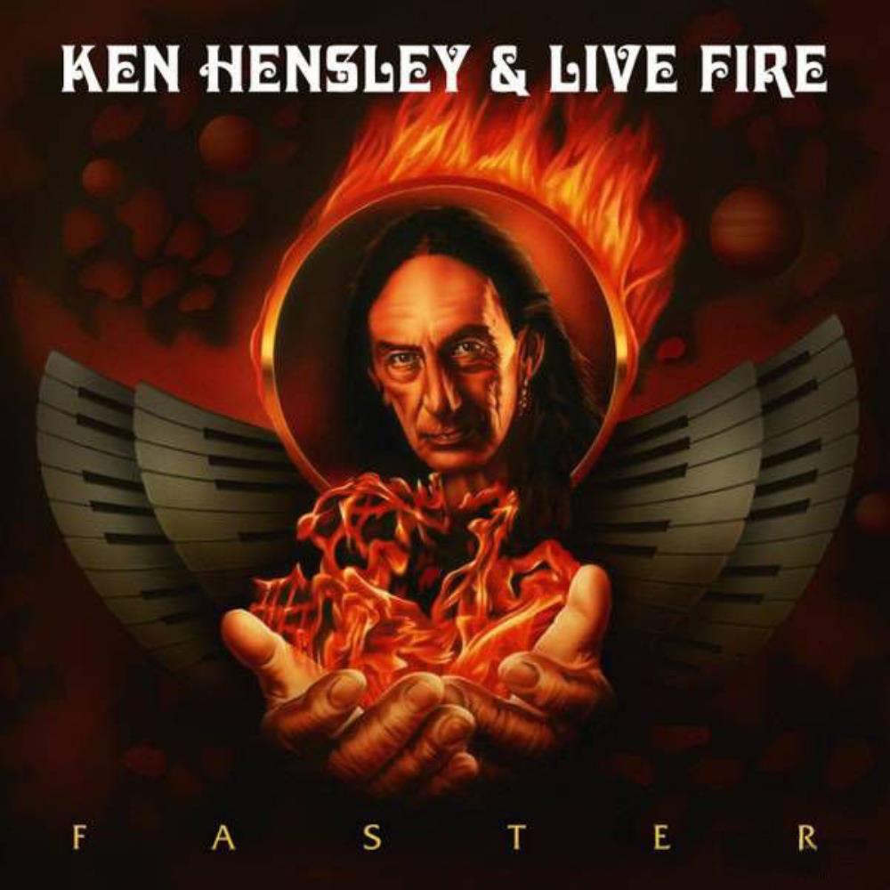 Ken Hensley - Ken Hensley & Live Fire: Faster CD (album) cover