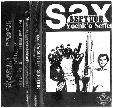Yochk'o Seffer - Septuor CD (album) cover