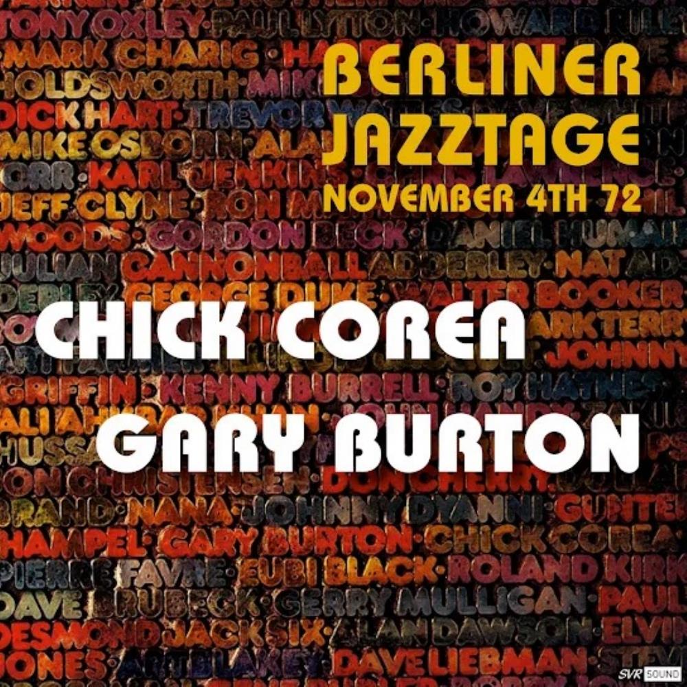 Chick Corea Berliner Jazztage, November 4th '72 (with Gary Burton) album cover
