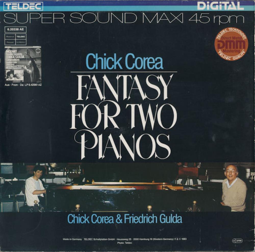 Chick Corea - Fantasy for Two Pianos (with Friedrich Gulda) CD (album) cover