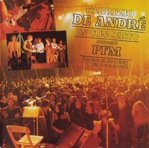 Fabrizio De Andr - Fabrizio De Andr + PFM In concerto CD (album) cover