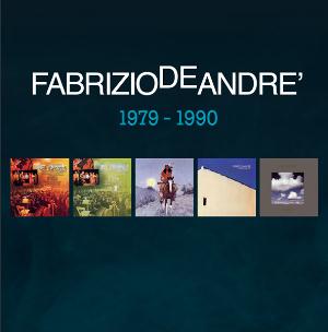 Fabrizio De Andr 5 album originali 1979 - 1990 album cover