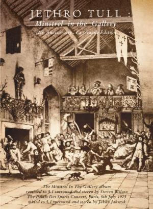 Jethro Tull Minstrel In The Gallery - 40th Anniversary: La Grande Edition album cover