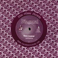 Diagonal Heavy Language (Black Sparkle) album cover