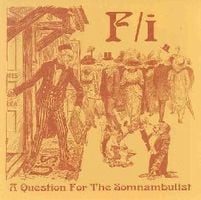 F/i - A Question For The Somnambulist CD (album) cover