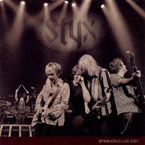 Styx Styxworld Live 2001 album cover