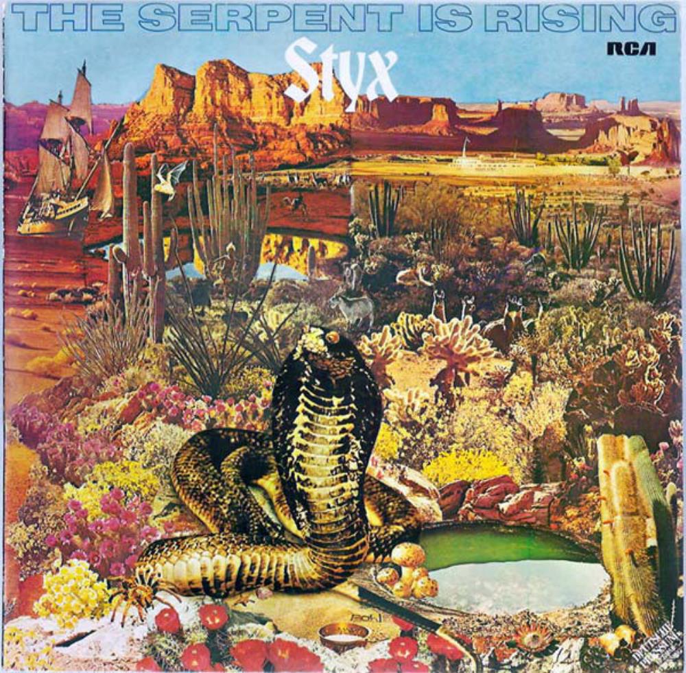  The Serpent Is Rising by STYX album cover
