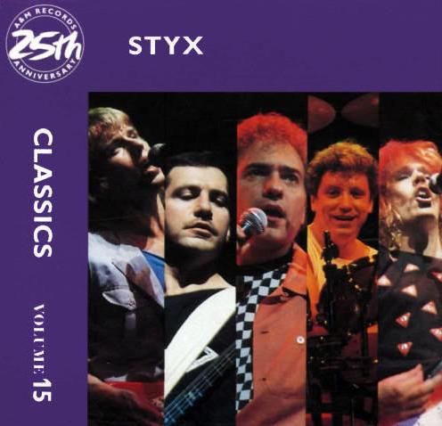 Styx - Classics, Vol 15  CD (album) cover