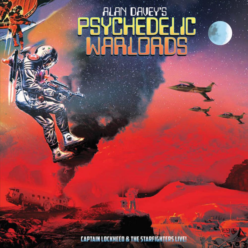 Alan Davey Alan Davey's Psychedelic Warlords: Captain Lockheed & The Starfighters album cover