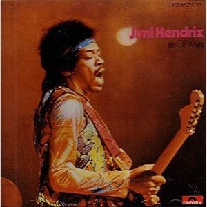 Jimi Hendrix Isle of Wight album cover