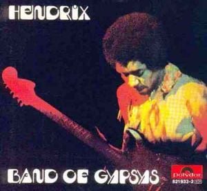 Jimi Hendrix Band Of Gypsys album cover
