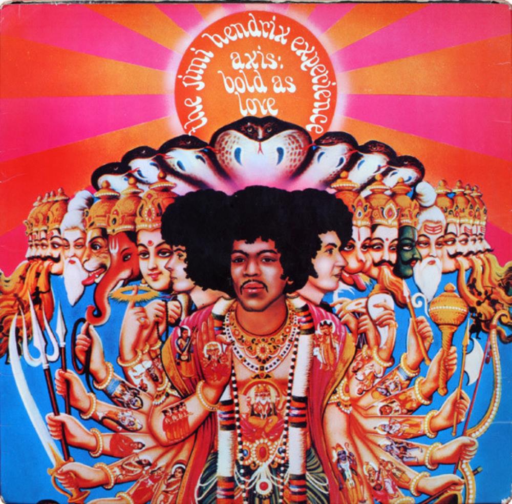 Jimi Hendrix - The Jimi Hendrix Experience: Axis - Bold As Love CD (album) cover