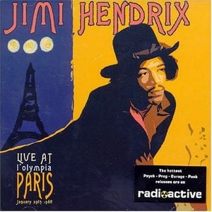 Jimi Hendrix - Live At L'Olympia, Paris CD (album) cover