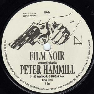 Peter Hammill Film Noir album cover