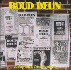 Boud Deun - A General Observation CD (album) cover
