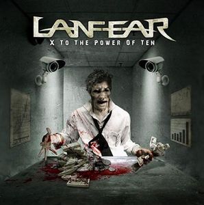 Lanfear X To The Power Of Ten album cover