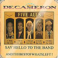 Decameron - Say Hello to the Band andtheBestofWhatsLeft CD (album) cover